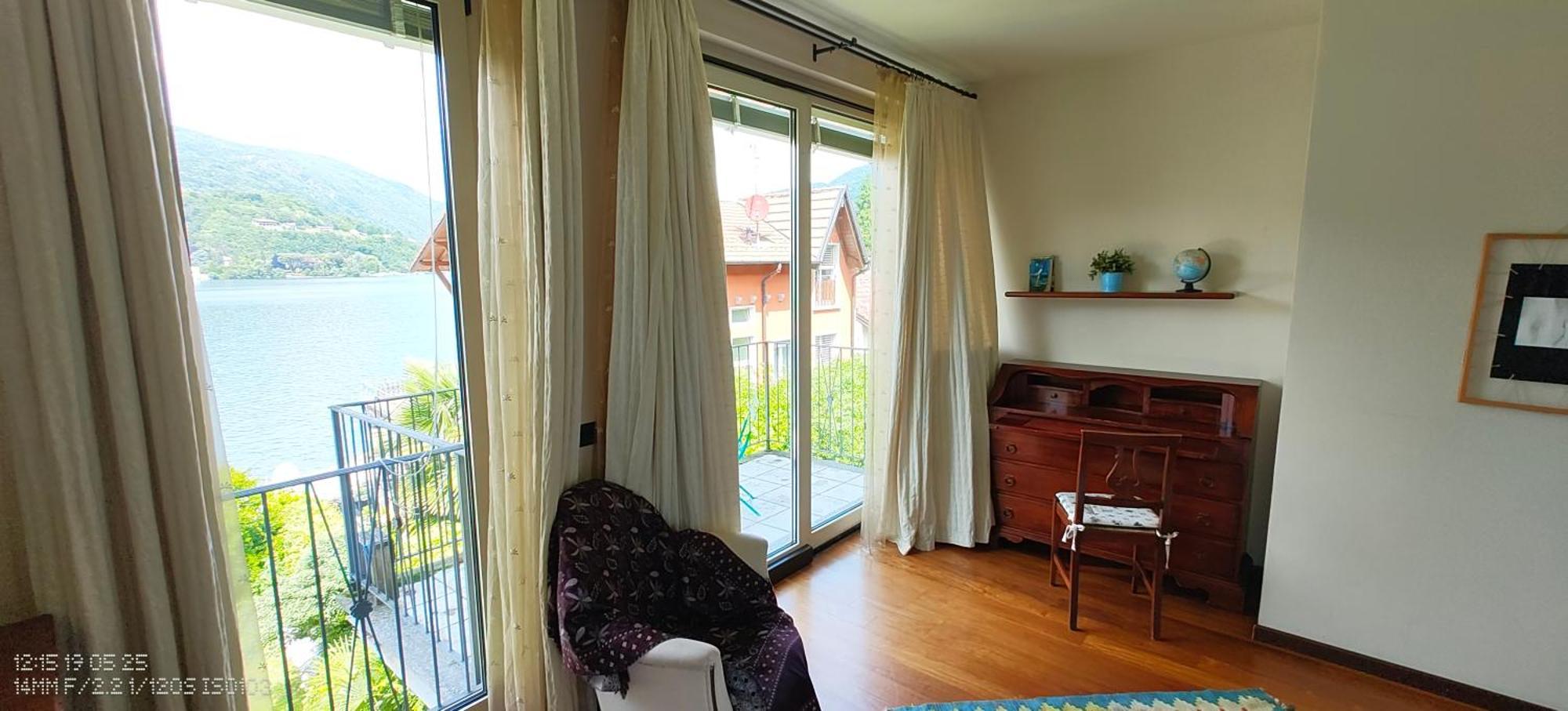 B&B Dolce Vista Al Lago Lugano Porto Ceresio Zewnętrze zdjęcie