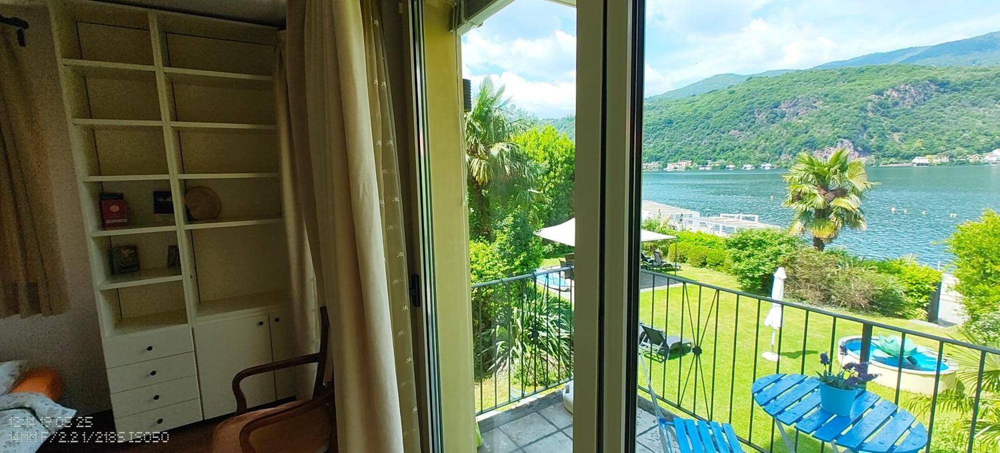 B&B Dolce Vista Al Lago Lugano Porto Ceresio Zewnętrze zdjęcie