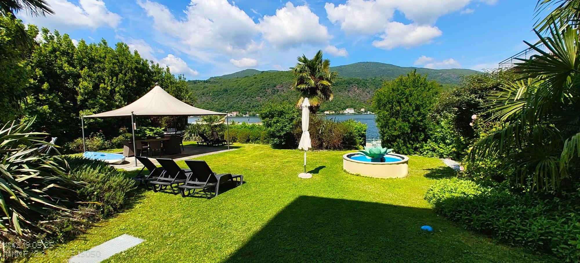 B&B Dolce Vista Al Lago Lugano Porto Ceresio Zewnętrze zdjęcie